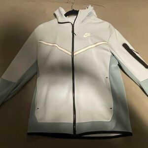 Nike Sportswear Tech Fleece Full Zip Hoodie Celestine Blue